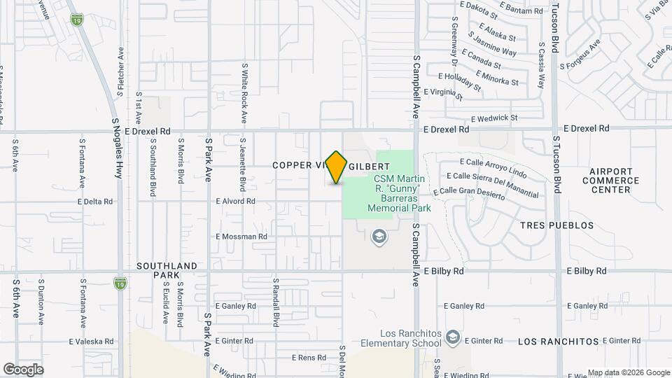 5846 S Del Moral Blvd, Unit 5846 S Del Moral Blvd Mapa y Detalles de la Ubicación