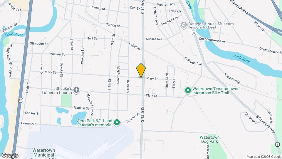 1013 Mary St, Unit 2 Map and Location Details