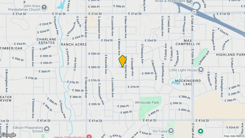 3812 E 36th St Map and Location Details