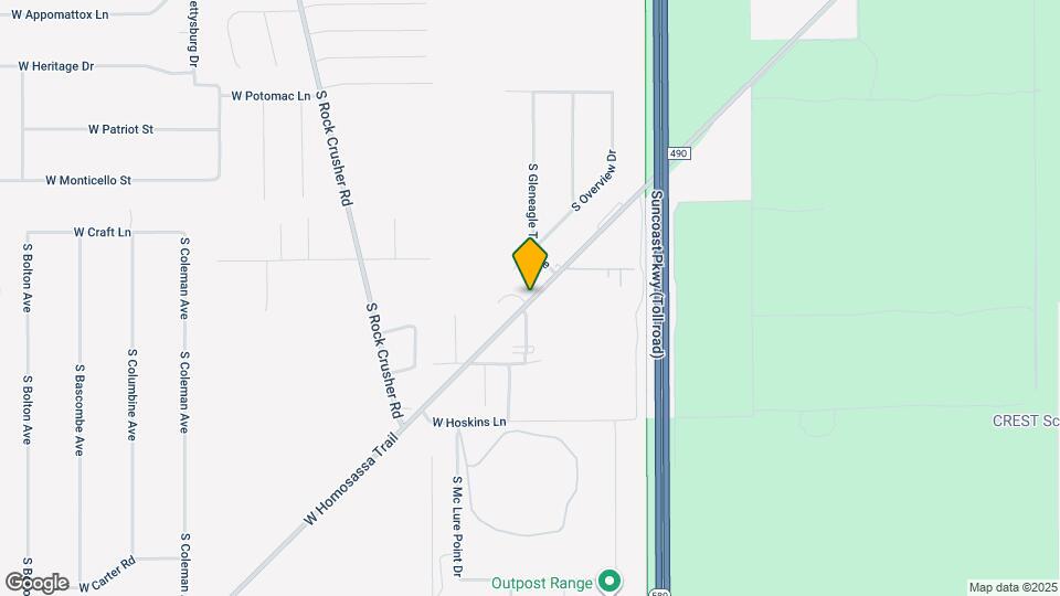 5267 W Homosassa Trail Map and Location Details