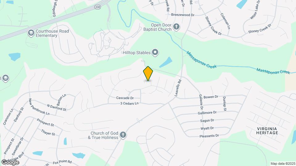 10002 Erlwood Ct Map and Location Details