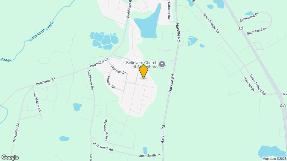 463 Coachs Way Map and Location Details