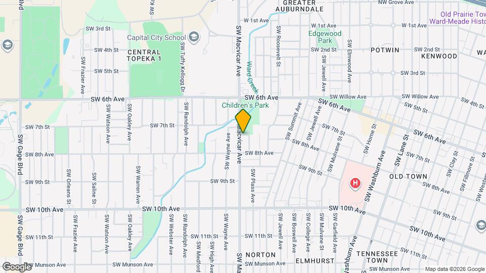 700 SW Macvicar Ave Map and Location Details