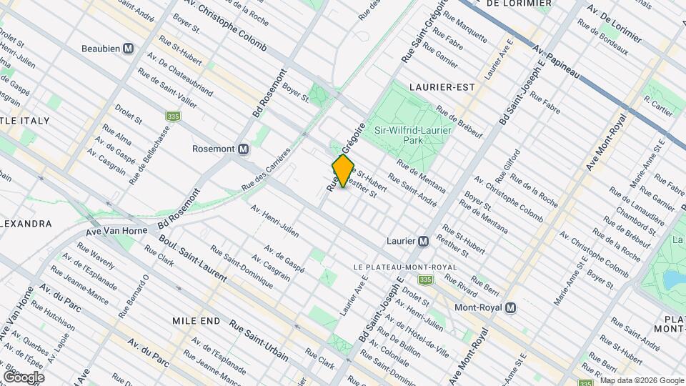 5324 Berri Rue Map and Location Details