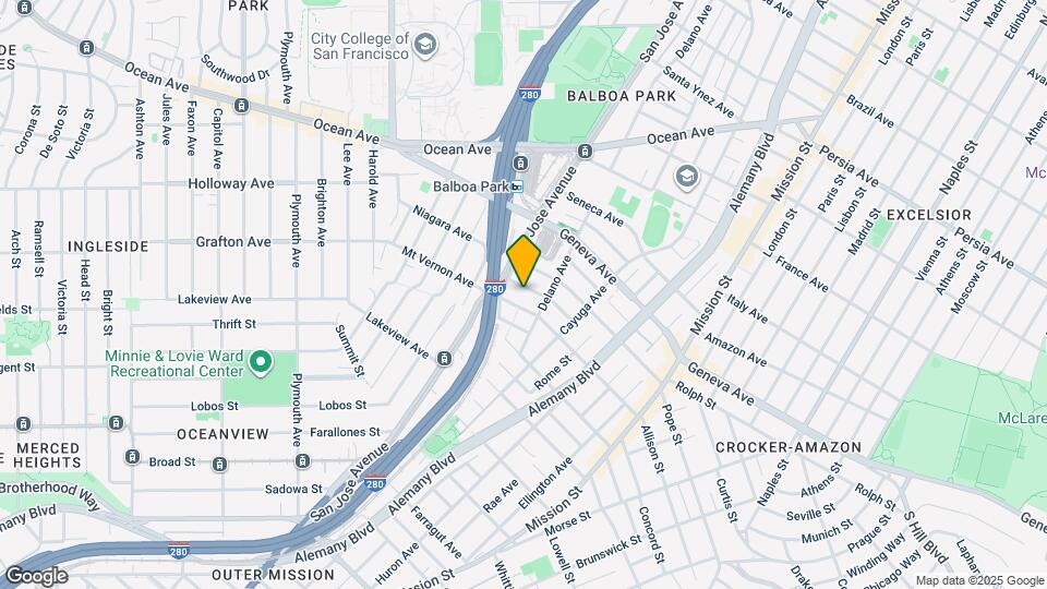 151 Shawnee Ave Map and Location Details