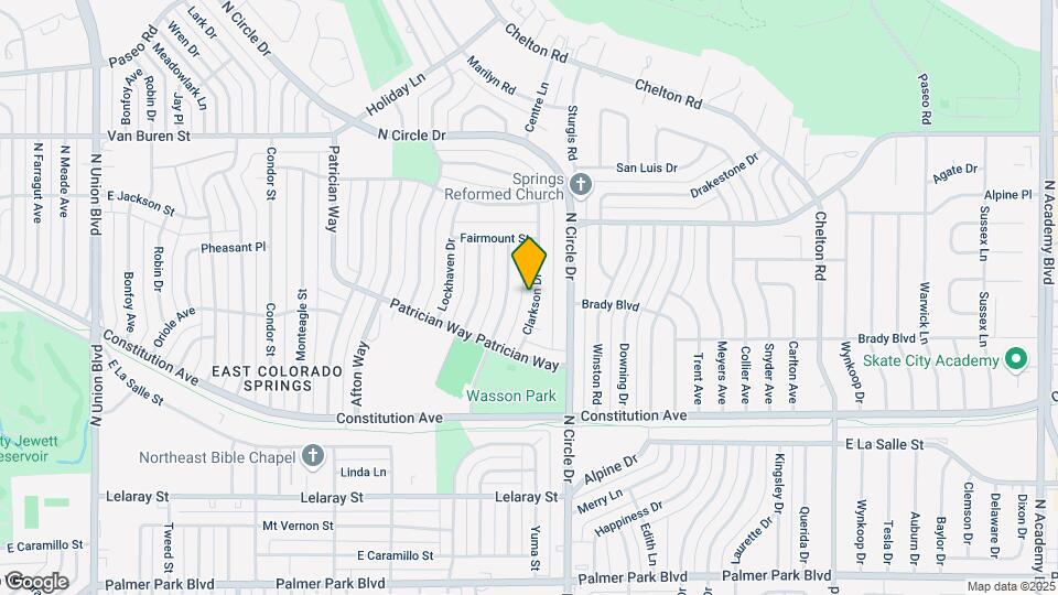 2134 Clarkson Dr Map and Location Details