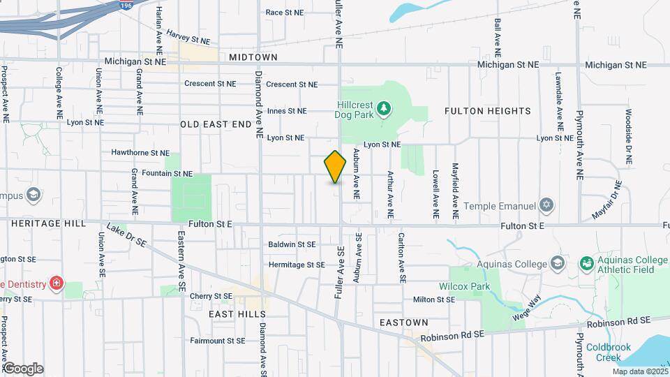 55 Fuller Ave NE Map and Location Details