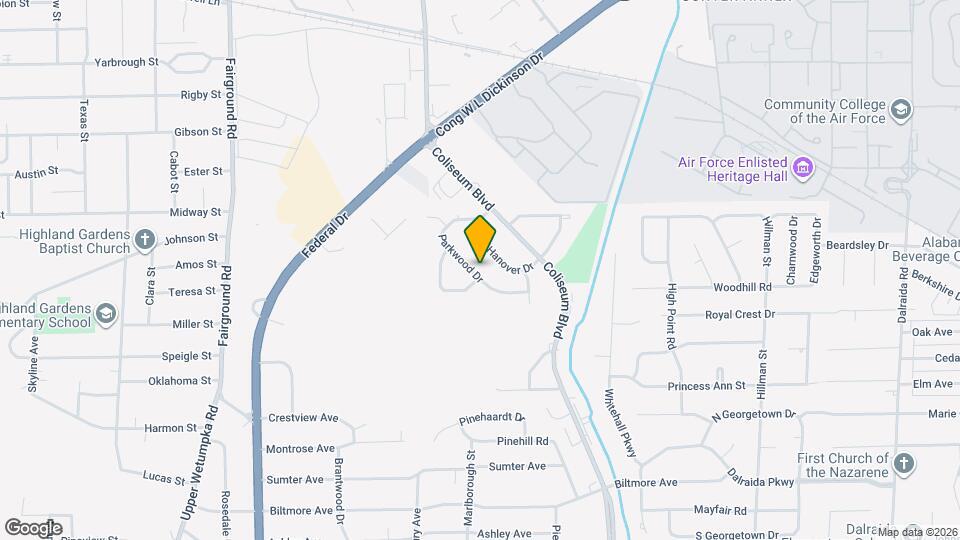 944 Parkwood Dr Map and Location Details