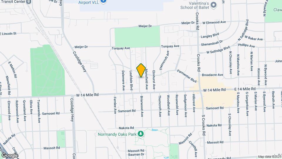 4840 Briarwood Ave Map and Location Details
