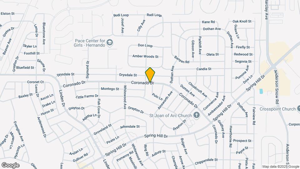 3093 Polo Ln Map and Location Details