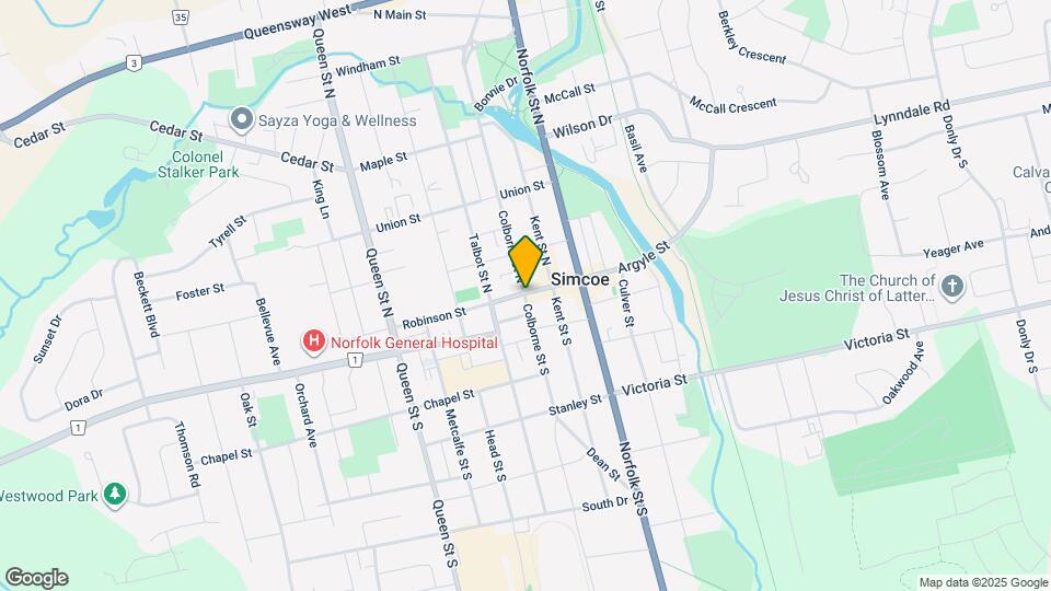 5 Colborne St S Map and Location Details