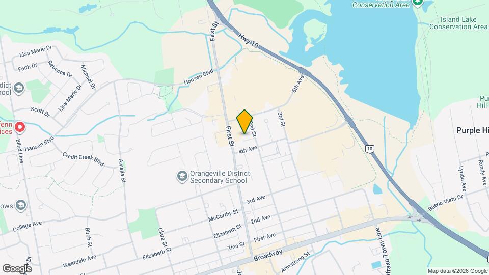 84 2nd St Map and Location Details