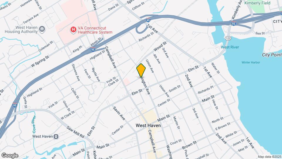 684 Washington Ave Map and Location Details