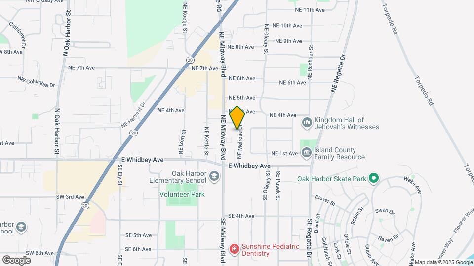 185 NE Melrose Dr Map and Location Details