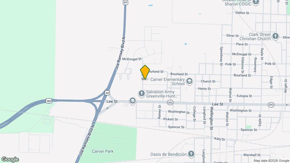 2103 Oliver St Map and Location Details