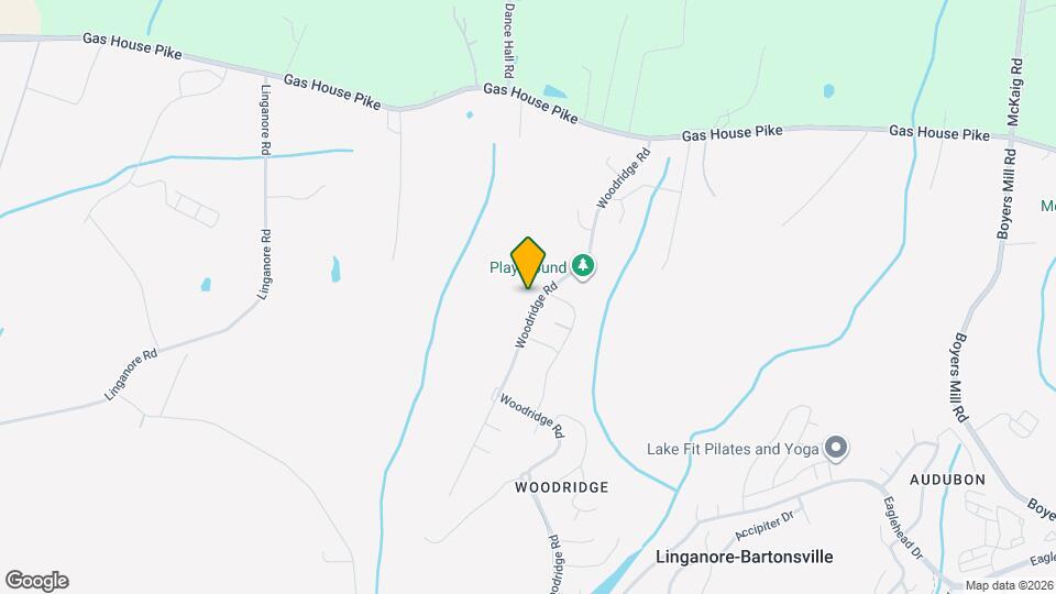 6828 Woodridge Rd Map and Location Details