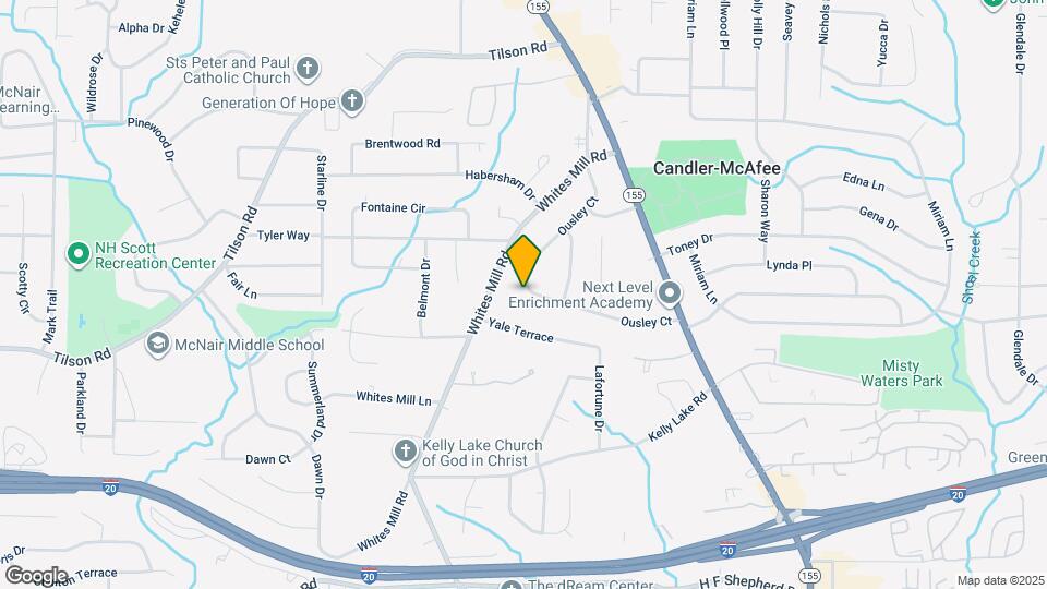2349 Ousley Ct Map and Location Details