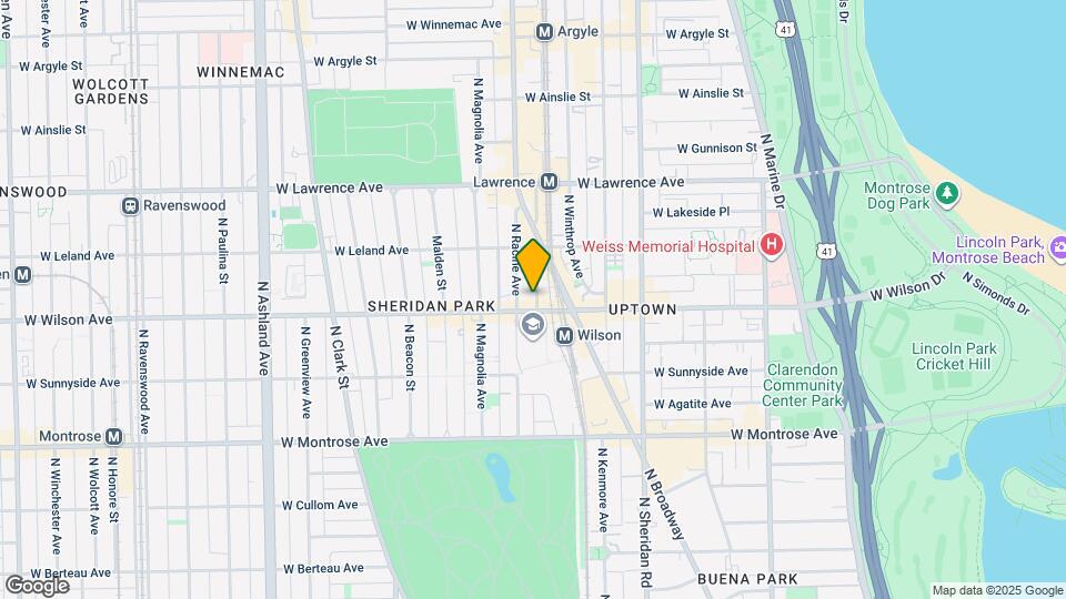 1134 W Wilson Ave, Unit 207 Map and Location Details