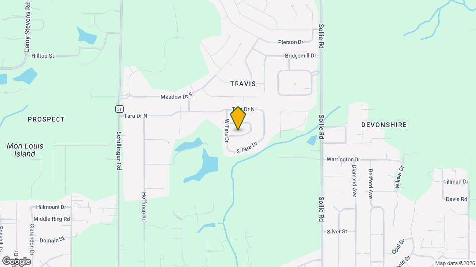 7392 S Christine Cir Map and Location Details