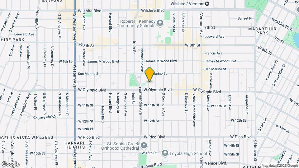 978 S Mariposa Ave Mapa y Detalles de la Ubicación