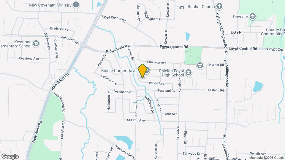 3766 Windy Ave Map and Location Details