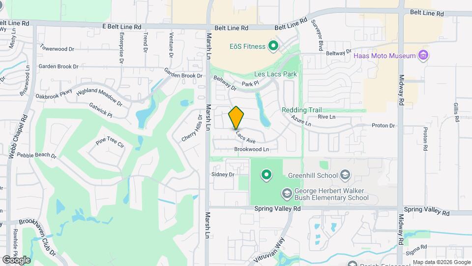 14628 Dickenson Ct Map and Location Details