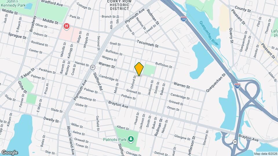 29 Lapham St, Unit Apt 2 Map and Location Details