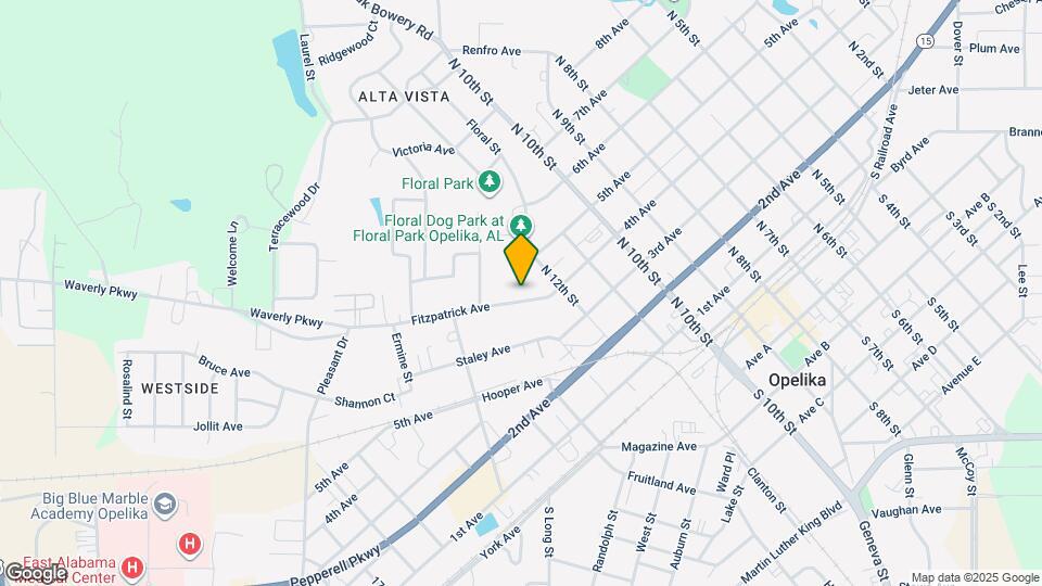 1008 Fitzpatrick Ave Mapa y Detalles de la Ubicación