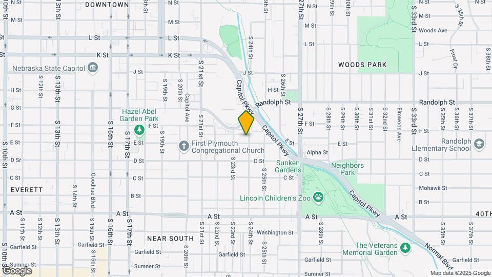 945 S 24th St Map and Location Details