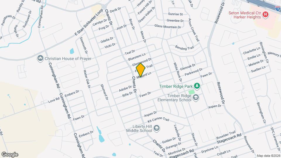 4408 Mallard Ln Map and Location Details