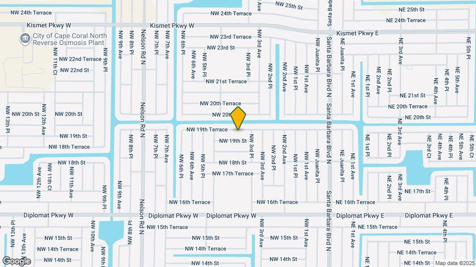 332 NW 19th Terrace Map and Location Details