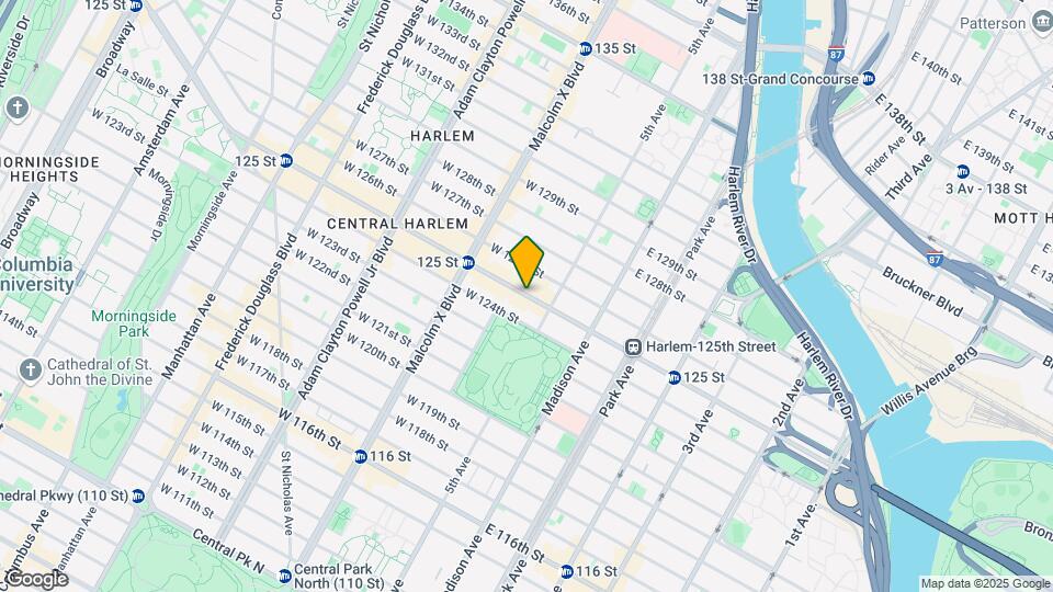 18 E 125th St, Unit 4 Mapa y Detalles de la Ubicación