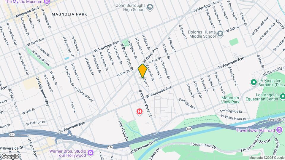 141 S Brighton St Map and Location Details