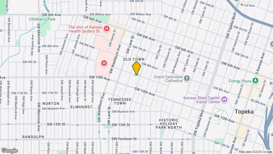 901 SW Buchanan St Map and Location Details