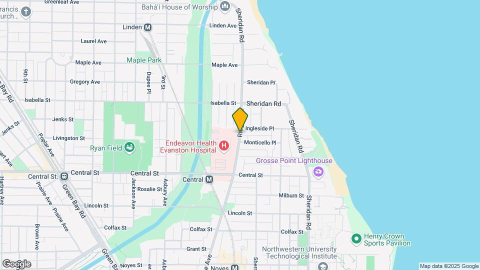 1717 Ridge Ave, Unit FL1-ID706 Map and Location Details