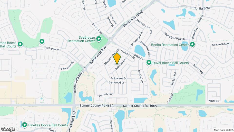 2551 Raintree Dr Map and Location Details