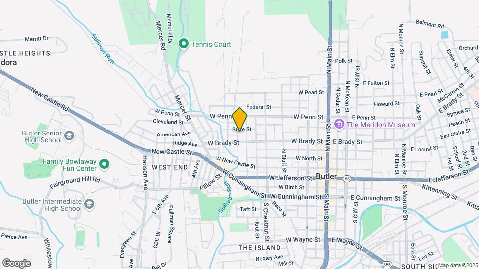 Wilson Avenue Duplexes Mapa y Detalles de la Ubicación