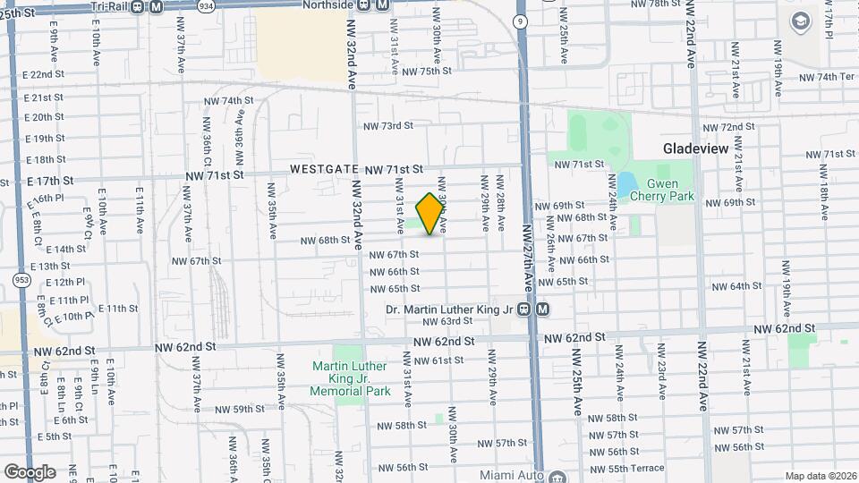 3030 NW 68th St, Unit 1124 Map and Location Details