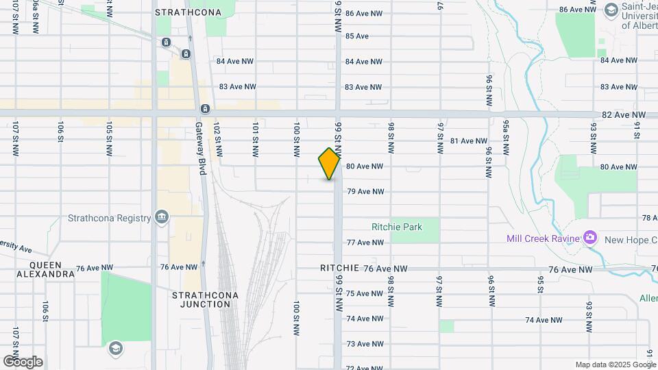 9908 79th Ave NW Map and Location Details