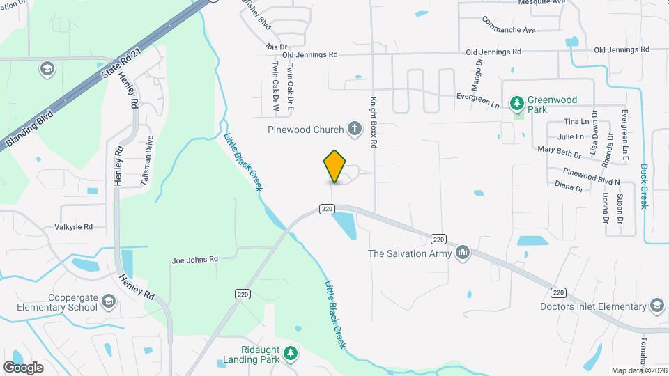 3770 Bedford Dr Map and Location Details