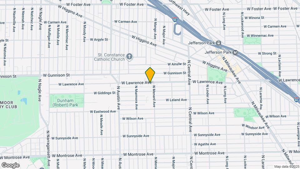 5811 W Lawrence Ave Mapa y Detalles de la Ubicación