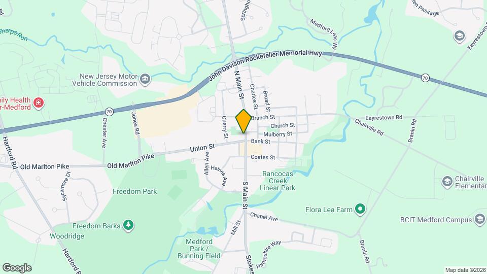 6 N Main St Map and Location Details