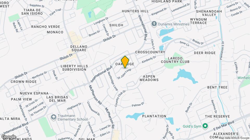 1218 Saint John Loop Mapa y Detalles de la Ubicación