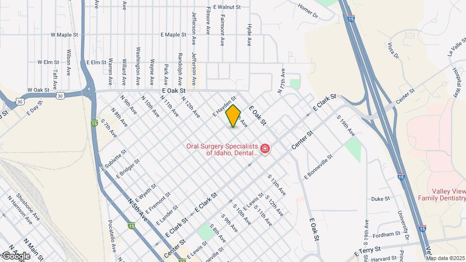 424 N 13th Ave Map and Location Details