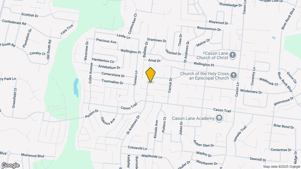 1655 St Andrews Dr Map and Location Details