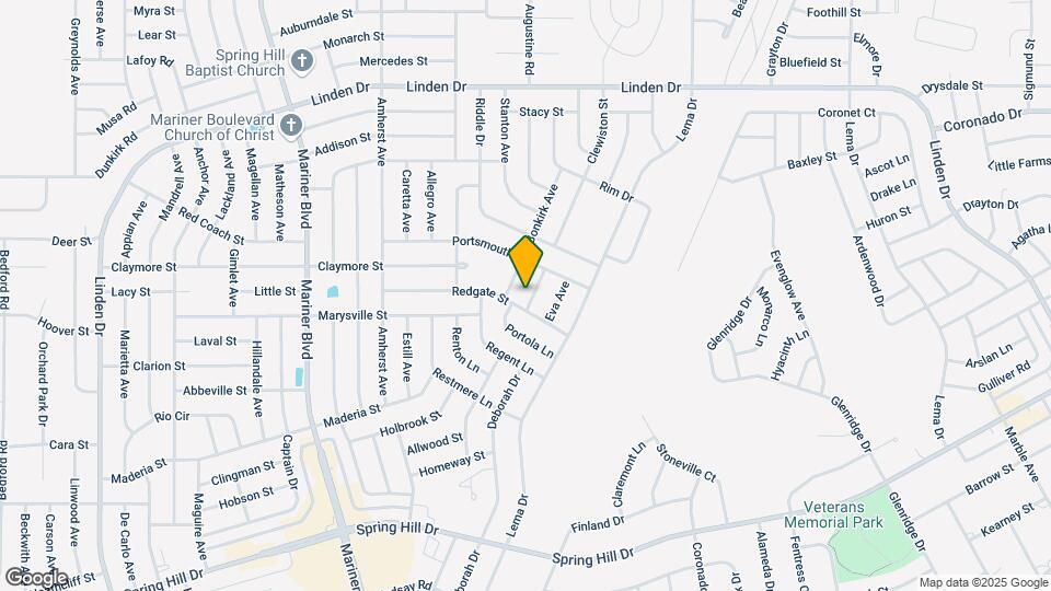 2348 Anza Ave Map and Location Details