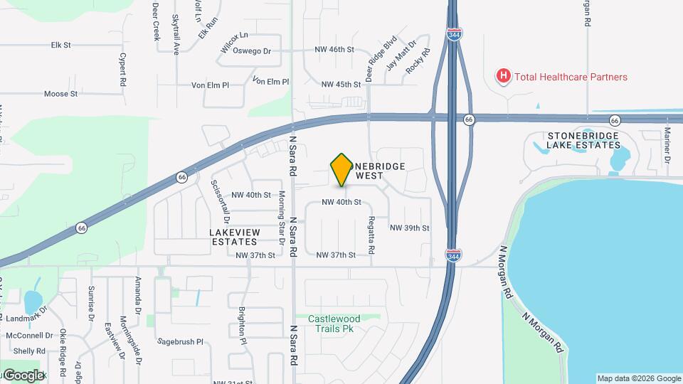 4105 Windward Way Map and Location Details