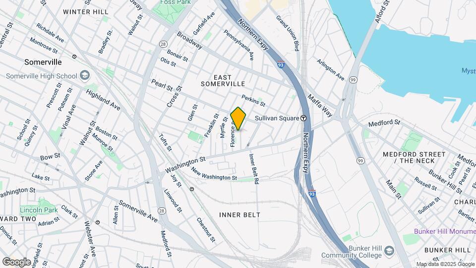 24 Pinckney St, Unit 3 Map and Location Details