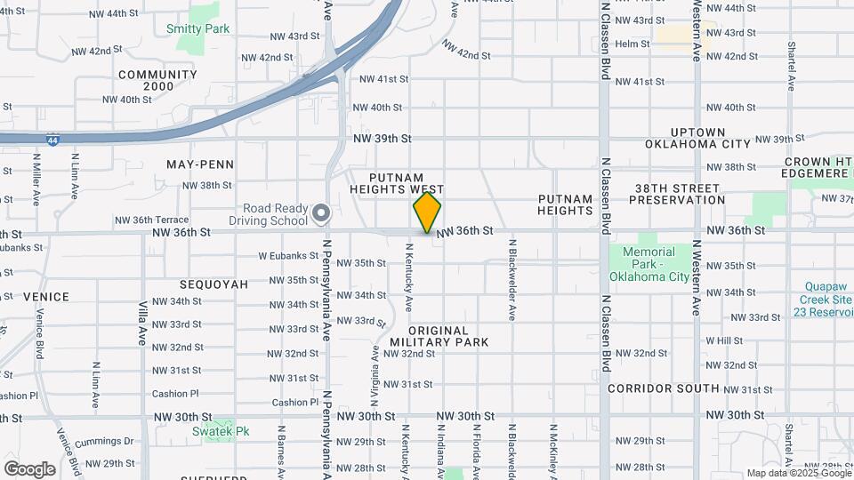 1816 NW 36th St Map and Location Details