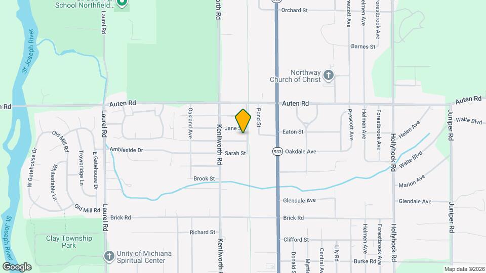 19901 Oakdale Ave Map and Location Details